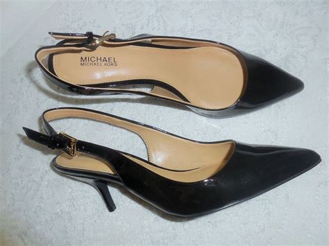 michael kors slingback shoes